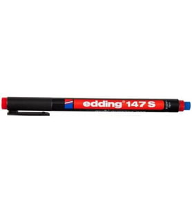 Edding 147 S Çok Amaçlı Permanent Kalem KIRMIZI 