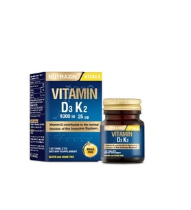 Nutraxin D3K2 Vitamin 120 Tablet