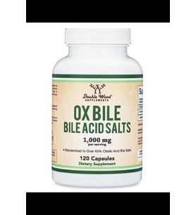 Double Wood Ox Bile for No Gallbladder 1000mg  120 Capsul.Abd Menşei 3944 (Renksiz)