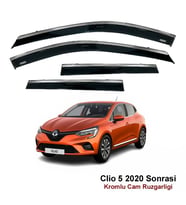 Renault Clio 5 Kromlu Cam Rüzgarlığı Niken 2020 Sonrası