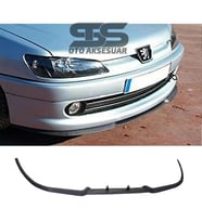 Peugeot 306 Cupra R Uyumlu Ön Lip Mat Siyah Ön Tampon Lip