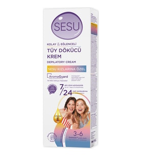 Sesu Tüy Dökücü Krem Kolay Eğlenceli 100 Ml