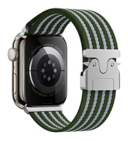 Apple Watch 42mm Uyumlu Zore KRD-133 Naylon Kumaş Hasır Örgülü Kordon