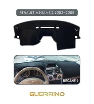 RENAULT Megane 2 (2002–2009)TORPİDO KORUMA HALISI GRİ KENAR