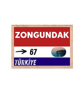 Zonguldak Tablo - Retro Tablo