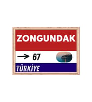 Zonguldak Tablo - Retro Tablo