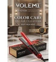 Volemı® V-0109 Saç Düzleştirici + Tost Model Yapıcı – Çift Fonksiyonlu Profesyonel Saç Şekillendiric