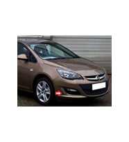 Opel Astra J Uyumlu Sis Farı Çıtası Krom 2 Parça 2012-2014