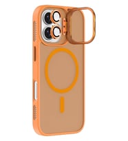 iPhone 17 6.3'' StandGuard MagSafe Kılıf + Lens Koruma Enerji Turuncusu