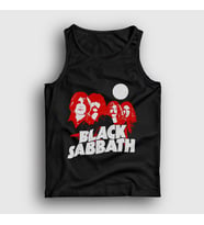 Presmono Unisex Siyah Band Black Sabbath Atlet 17327tt
