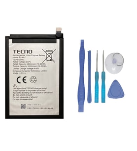 Tecno Camon 18P Uyumlu Pil Sıfır - Servis + TAMİR SETİ