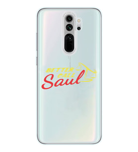 Xiaomi Redmi Note 8 PRO Uyumlu Better Call Saul Tasarımlı Şeffaf Telefon Kılıfı