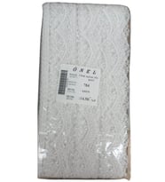 Dantel Polyester Sanal Tül Bant Krem 14,50 Metre En 3 Cm On-784-kr