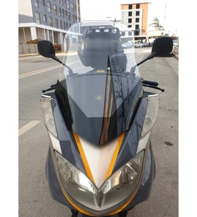 MOTOCAM Yamaha Majesty 400 Ön Cam 2003-2015 Model 68cm Şeffaf Renkli 4mm