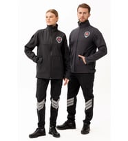 Güvenlik Kıyafetleri KM-Softshell Mont Su ve Rüzgar Geçirmez, Nefes Alabilen Özel Güvenlik Montu