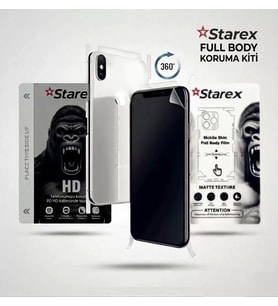 Honor 600 LİTE Uyumlu NANO Ekran Koruyucu HD HAYALET - Full Arka Kaplama 360 Koruma STAREX