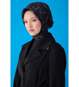 Saf İpek Eşarp 4117D (Twill İpek) -04