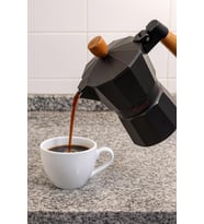 Bambum Garen - Moka Pot 3 Fincan Siyah