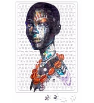 Rosto Pintura Puzzle 240 Parça Yapboz