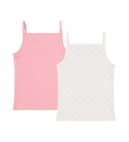 Civil Girls Kalp  2-10 Yaş Kız Çocuk 2'li Atlet - Standart 4-5 Yaş