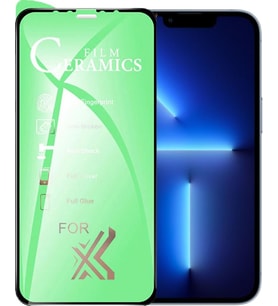 Apple Uyumlu   iPhone 13 Pro Max Ekran Koruyucu 9D Seramik Nano Tam Kaplayan