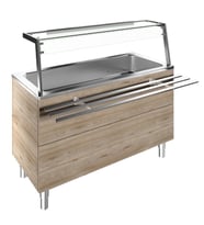 Electrolux Professional Adet Müşteri Tarafında Boru Tip Paslanmaz Çelik Tepsi Kaydırma, Y=900 Mm F10C4AF01W