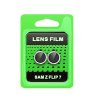 Samsung Galaxy Z Flip 7 Raze Metal Kamera Lens - Gümüş