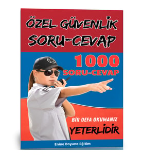 Özel Güvenlik Soru-Cevap Kitabı (1000 Soru)