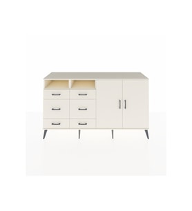 Kronos Konsol 4 Raflı 6 Çekmeceli 2 Kapaklı 176x59x99 Aytaşı-Aytaşı