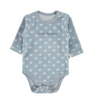 Civil Baby Little Star Nakışlı 1-18 Ay Çıtçıtlı Badi - Mavi