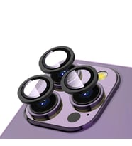 Vendas Apple iPhone 15 Pro Max Zore CL-12 Premium Safir Kamera Lens Koruyucu (Siyah)
