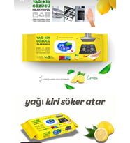 AKFRESH YAĞ-KİR ÇÖZÜCÜ LİMON AROMALI 85'Lİ