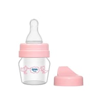 Wee Baby 0-6 Ay Mini Cam Alıştırma Bardağı Seti 30 Ml - Pembe