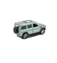 Metal Mercedes G63 Çek Bırak Model Araba Gri 12 Cm