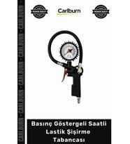 #Pompa Profesyonel Dayanıklı Kompresör Aparatı Basınç Göstergeli Saatli Lastik Şişirme Tabancası