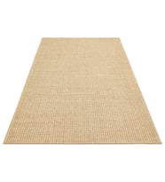 Makine Kaymaz Yıkanabilir Bej Düz Jüt Salon Mutfak Halısı Koridor Halısı Yolluk 1 natural be