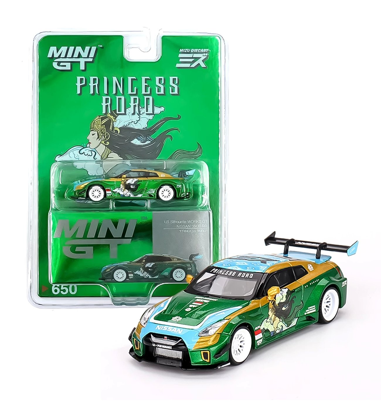 Mini GT x MIZU Diecast LB-Silhouette WORKS GT NISSAN 35GT-RR Ver.2
