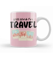 funny Travel gift design lover Trippin Wanderlust Journey Adventurer Vacation Kupa Bardak Porselen