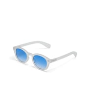 Okkia Milano Unisex Güneş Gözlüğü Transparan Beyaz / Lens: Mavi Gradyan OK048-TCL