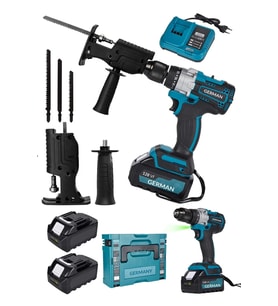 Pro Dynamic 128VF Çift Akülü Vidalama ve Testere Aparatı