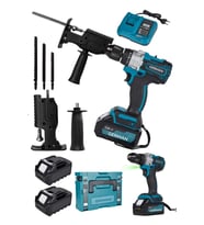 Pro Dynamic 128VF Çift Akülü Vidalama ve Testere Aparatı