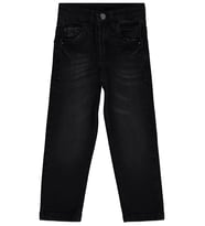 Civil Boys Basic Çizgili 6-9 Yaş Pantolon Kot - Gri