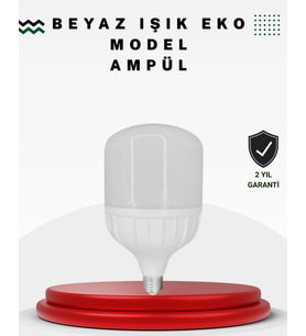 Mey İthalat® Acil Durumlara Şarjlı Torch Led Ampul 30 Watt