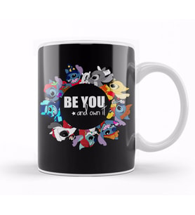Stitch Be You And Own Kupa Bardak Porselen