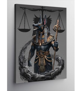 Kanvas Tablo Ölümün Kefili Anubis