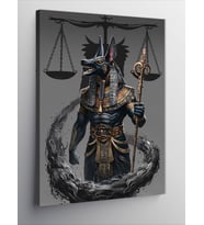 Kanvas Tablo Ölümün Kefili Anubis