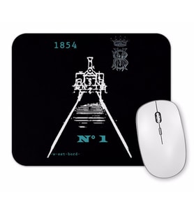 Locomotiva Baronesa N° 1 1854 Mouse Pad