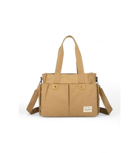 Smart Bags Kanvas Camel Kadın Omuz Çantası SMB1307