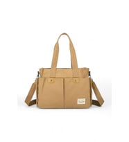 Smart Bags Kanvas Camel Kadın Omuz Çantası SMB1307