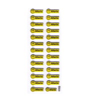 Sticker Kabartmalı Stiker Defter, Planlayıcı Etiket Aferin Etiketi (cb352) 16x7 cm